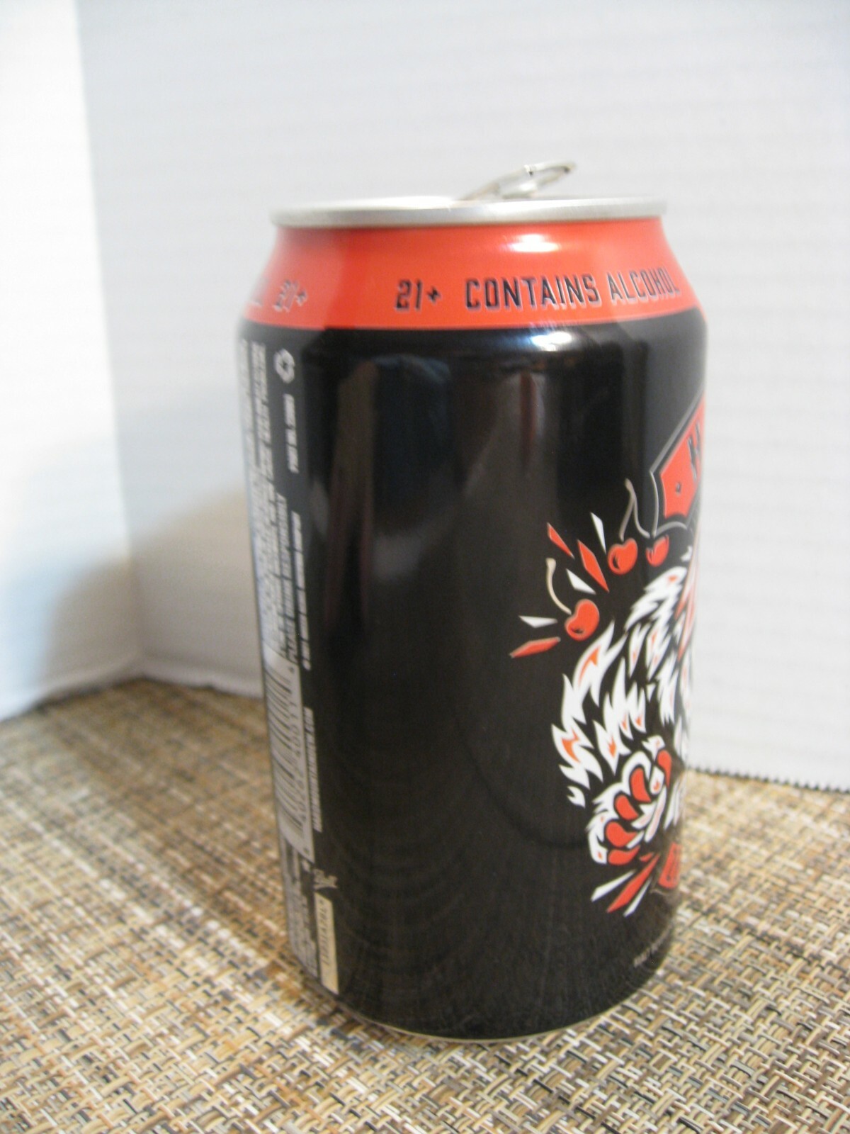 Mountain Dew EMPTY Can - HARD Mountain Dew - Black Cherry - Tiger Graphics