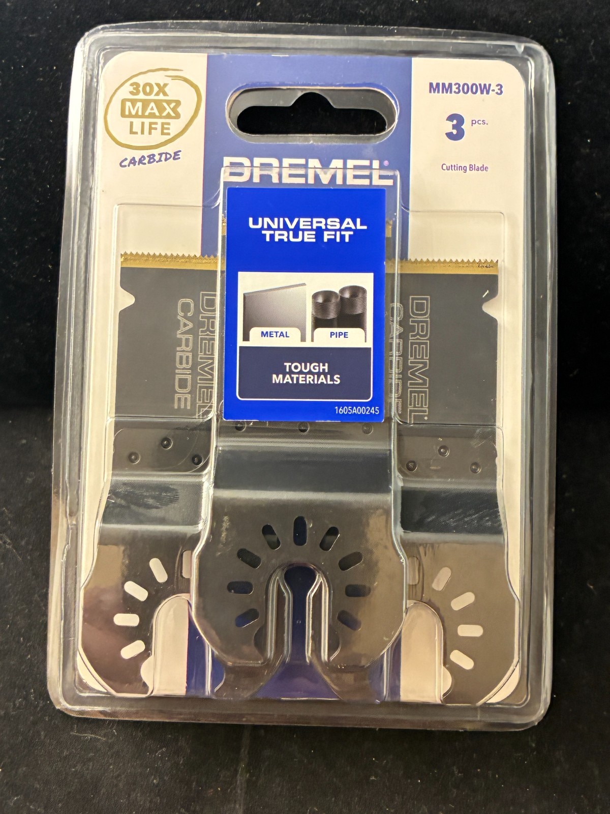 Dremel MAX LIFE 30X Carbide Oscillating Saw Blades Set of 3 MM300W    NEW