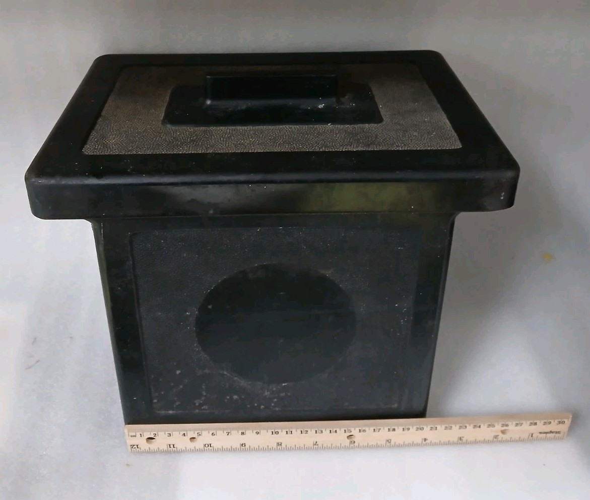 Hard Rubber 5" X 7" Developing Tank For Photographic Use