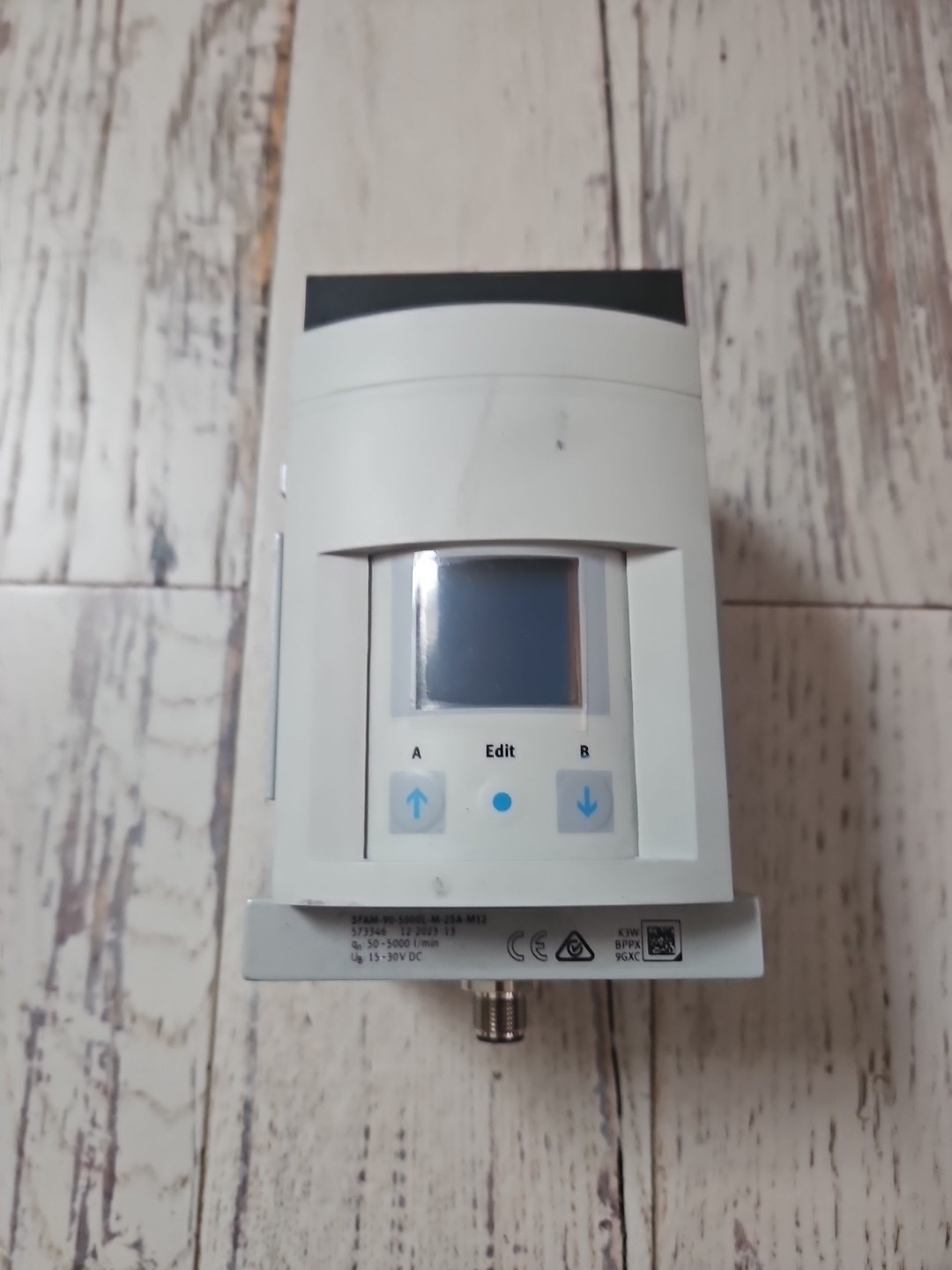 Festo SFAM-90-5000L-M-2SA-M12 573346 flow sensor / flow sensor -unused-