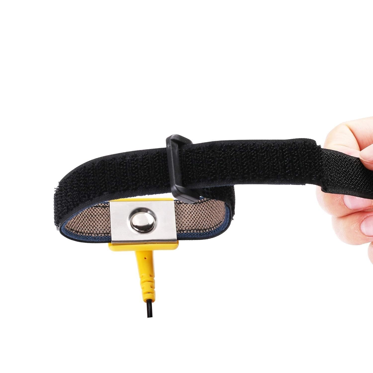 Adjustable Anti Static Grounding Strap - 11" for Safe Electronics Work, 2-Pack