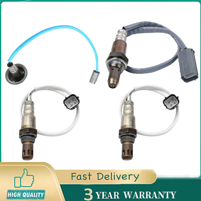 4PCS Oxygen Sensor Up+Downstream For Nissan Maxima 3.5L V6 2010 2011 2012 2013
