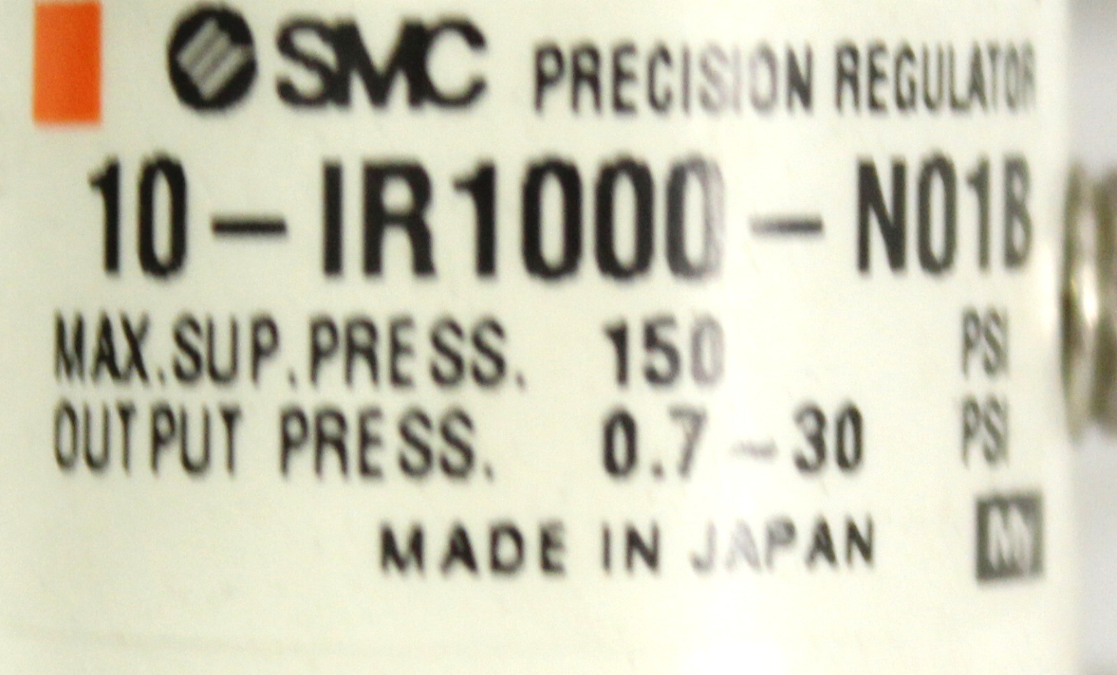 SMC 10-IR1000-N01B Precision Regulator, 450198
