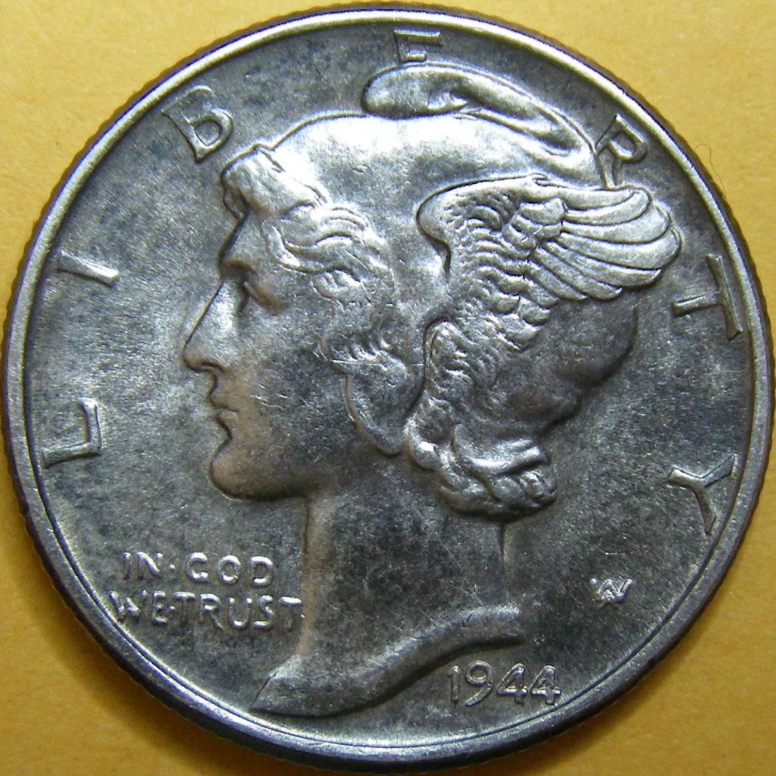 1944 Mercury Dime - 90% Silver