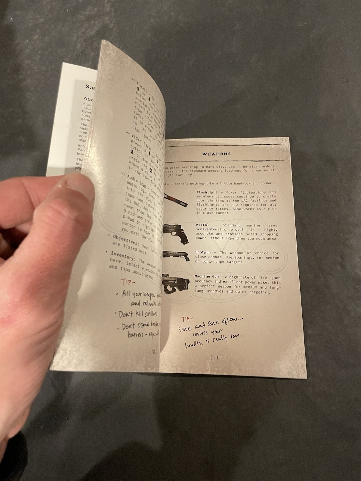 doom 3 xbox Manual only
