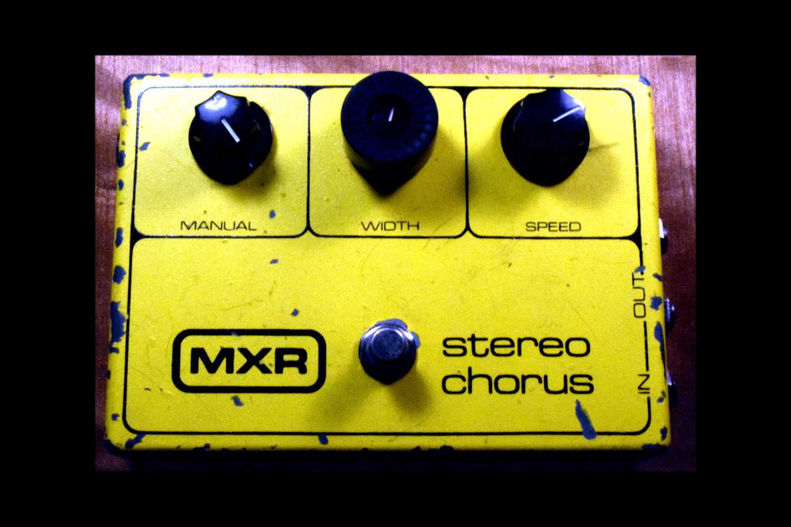 MXR Stereo Chorus Vintage Pedal Early 80s M134 Power Modded