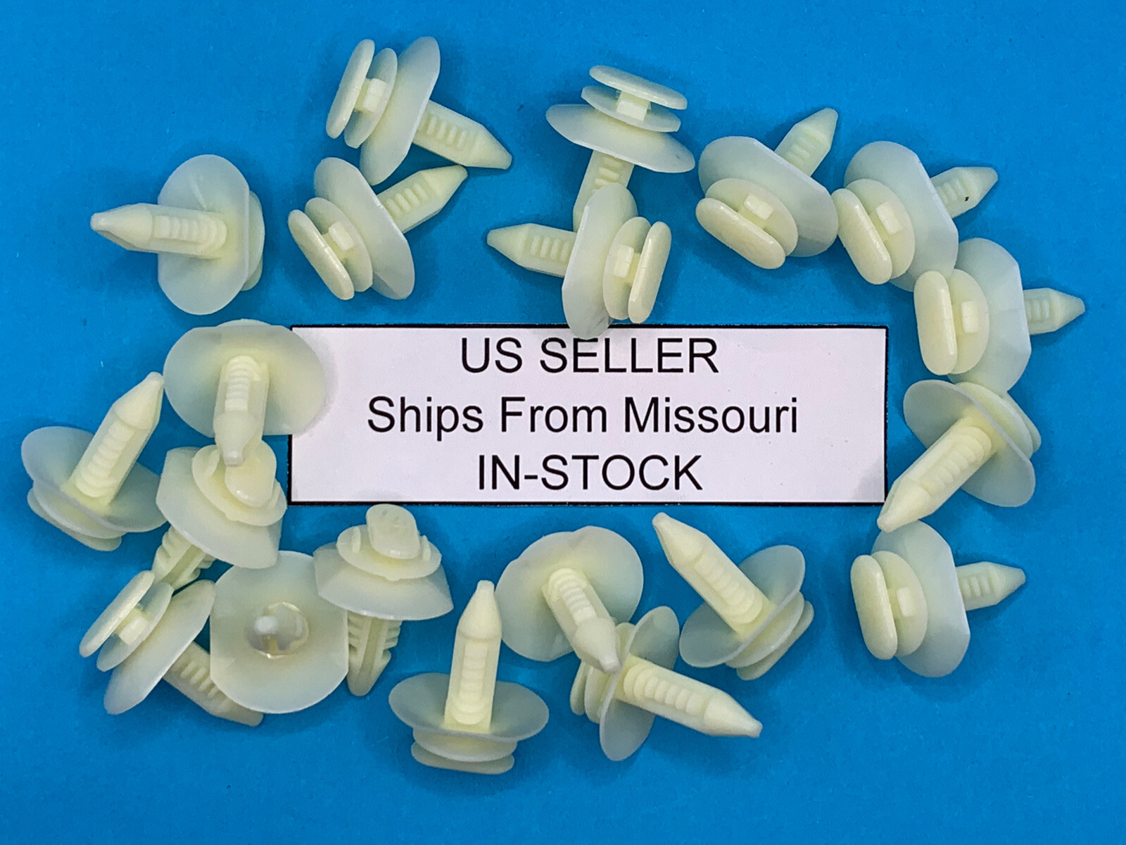 (Bag of 20) Interior Door Trim Plastic Panel Retainers Clips For Chevy Pontiac +