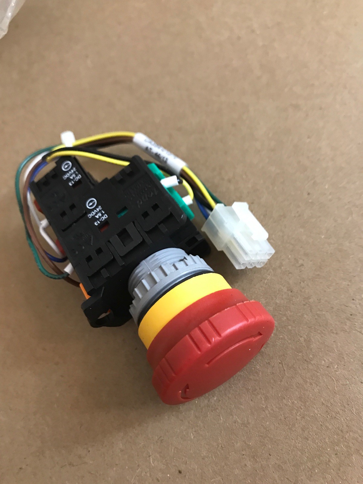 Hp STOP Switch Push Button Red CA354-01370