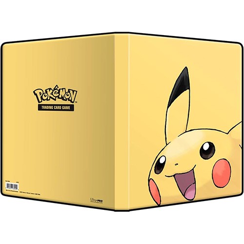 Ultra Pro Pokemon Supplies 9 Pocket Portfolio Album - PIKACHU (Holds 180 Cards)