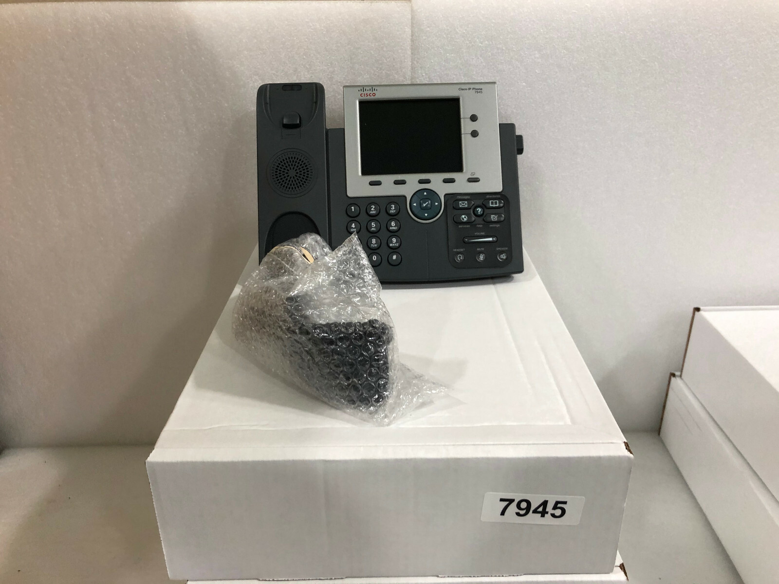 Cisco CP-7945G VOIP Unified IP Business Phones W/Handset