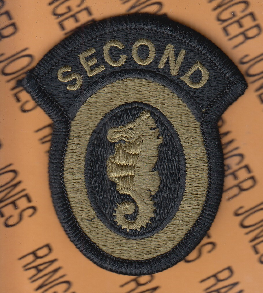 US Army 2nd Engineer Brigade ~3" OCP w/ HOOK uniform patch m/e