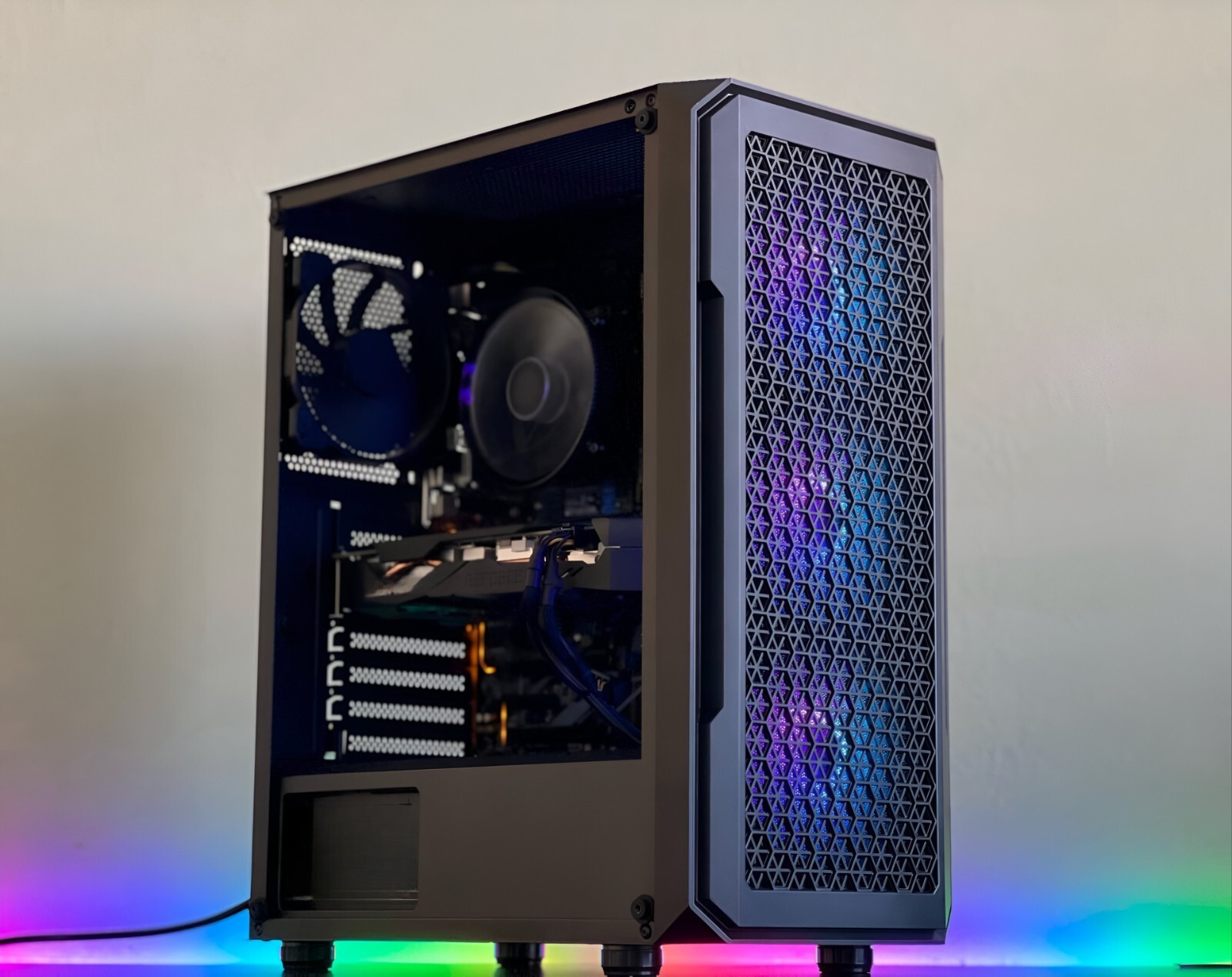 Nvidia RTX 5070 Gaming PC AMD Ryzen 9 5900X 2TB SSD 64GB RAM Windows 11 PRO B550