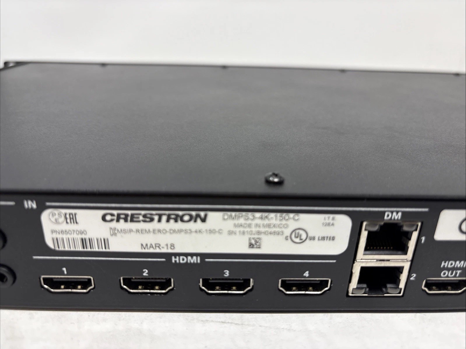 Crestron DMPS3 4K 150 C