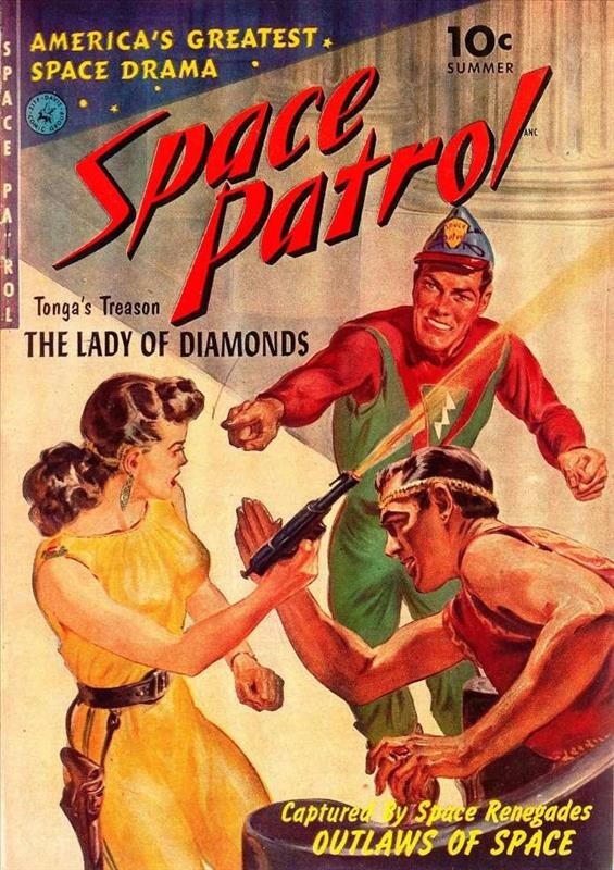Space Patrol #1 Photocopy Comic Book
