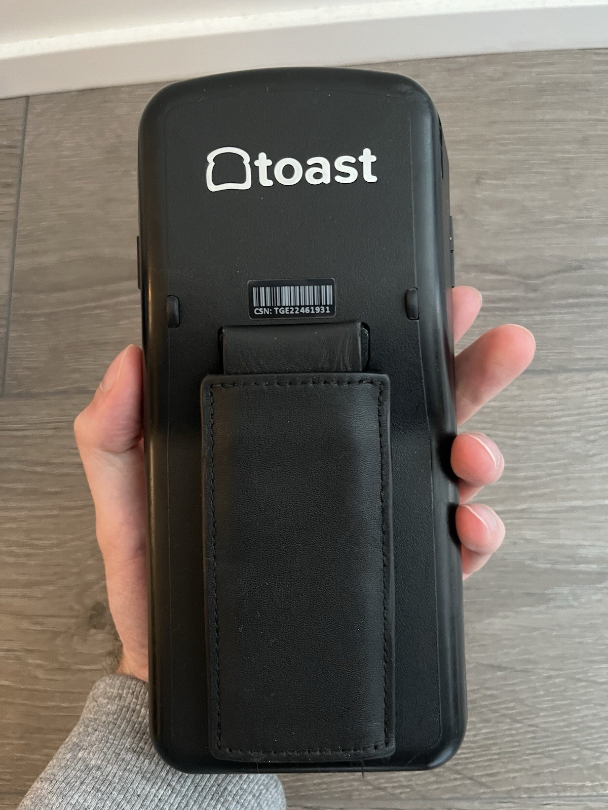Toast Go 2 Handheld POS Cracked Screen Working TG200