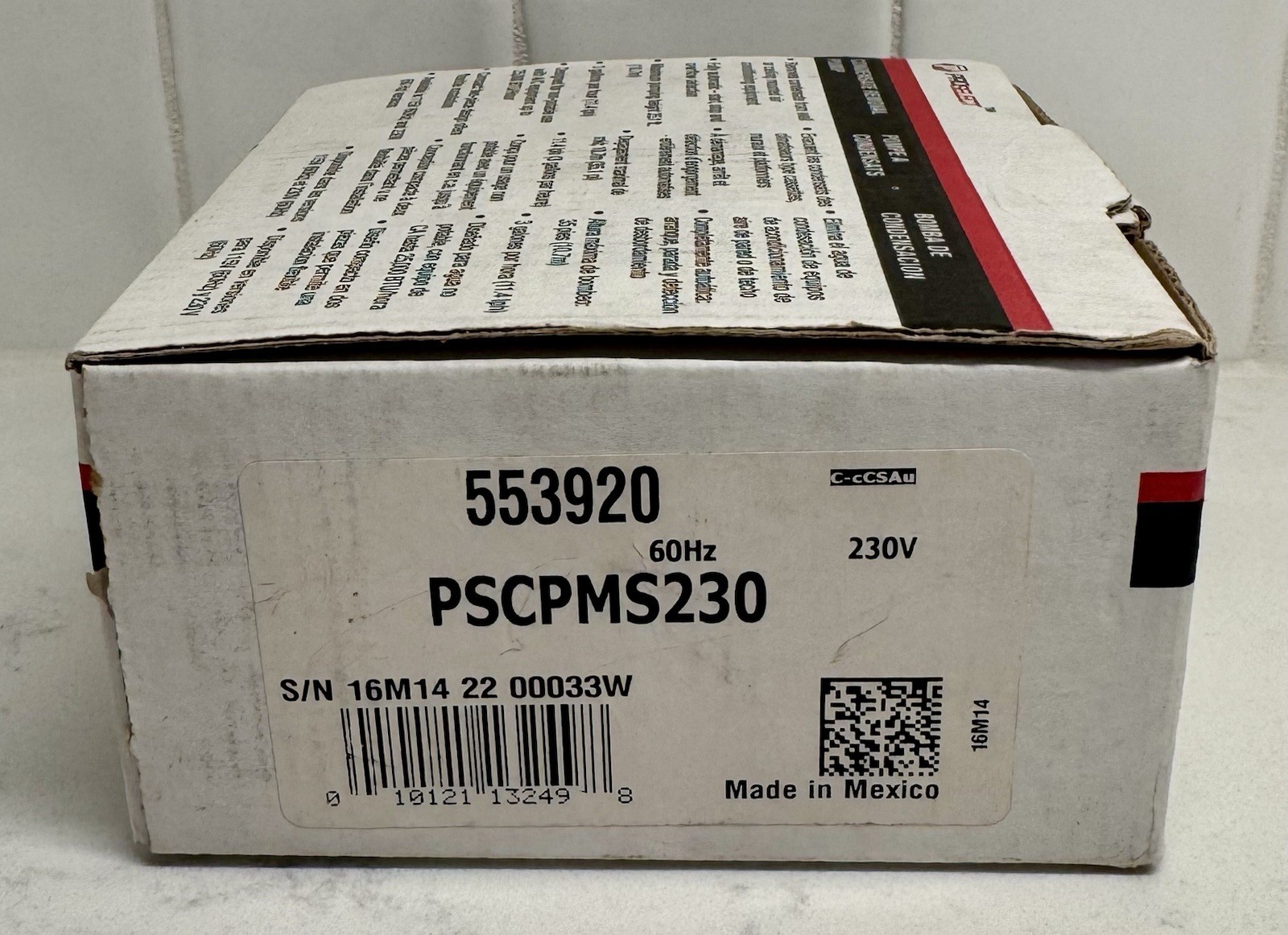 PROSELECT PSCPMS230 Mini Split Condensate Pump 2Gph, 230V
