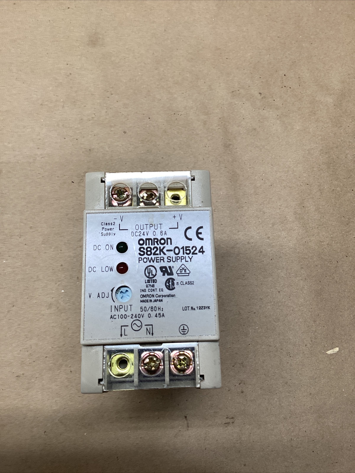 OMRON S82K-01524 Power Supply  *FREE SHIPPING* #2697FMLPT23
