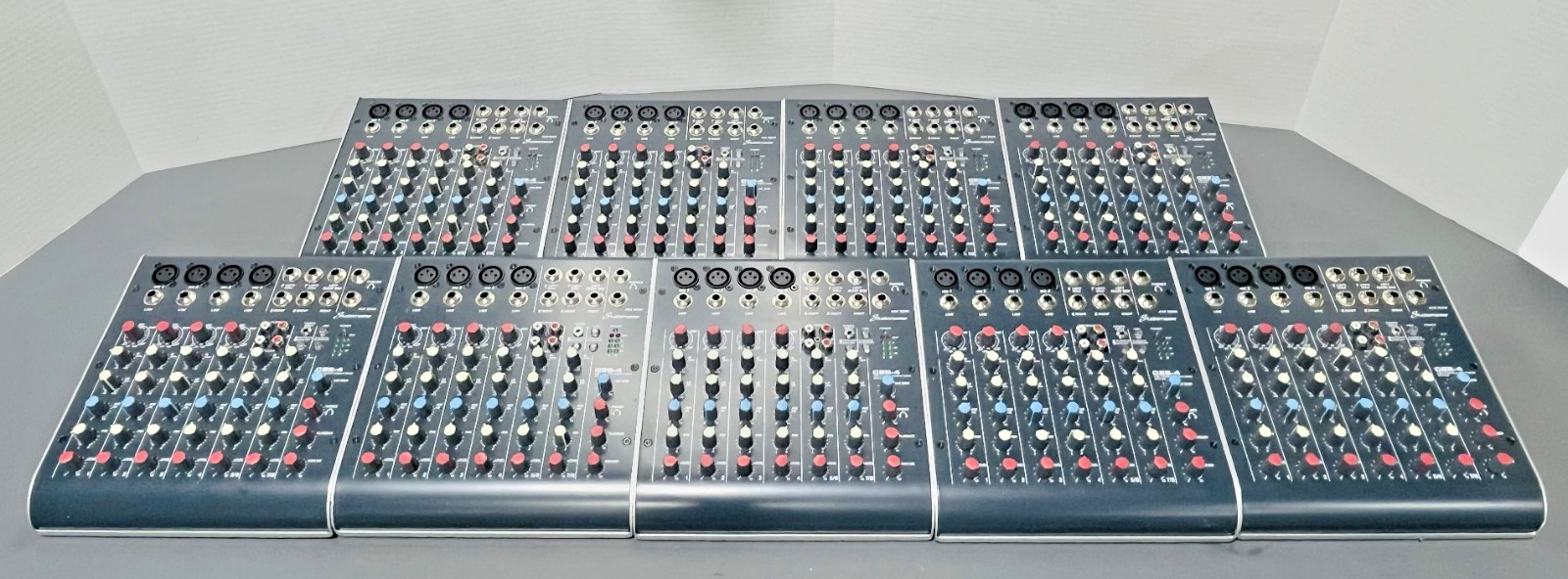 StudioMaster C2-4C2-4 4 Channel Compact Mixer 12V 50/60Hz Tested