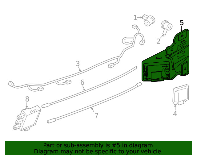 Genuine Ford Bracket NL1Z-14D189-B
