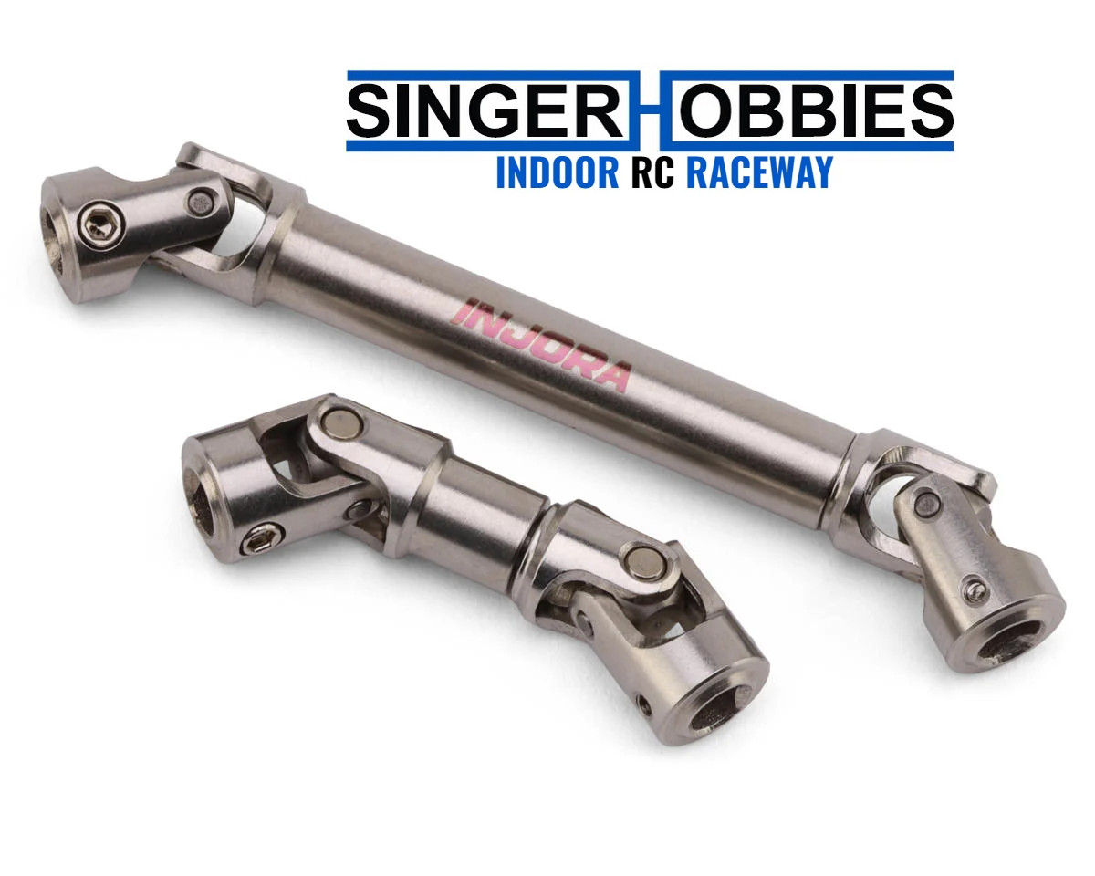 INJORA ASC18-30 Redcat Ascent-18 Apex Stainless Steel Drive Shafts Set