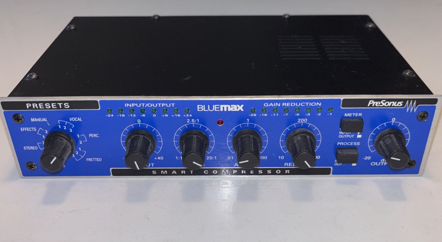 PRESONUS BLUE MAX/SMART COMPRESSOR as is untested no power cord