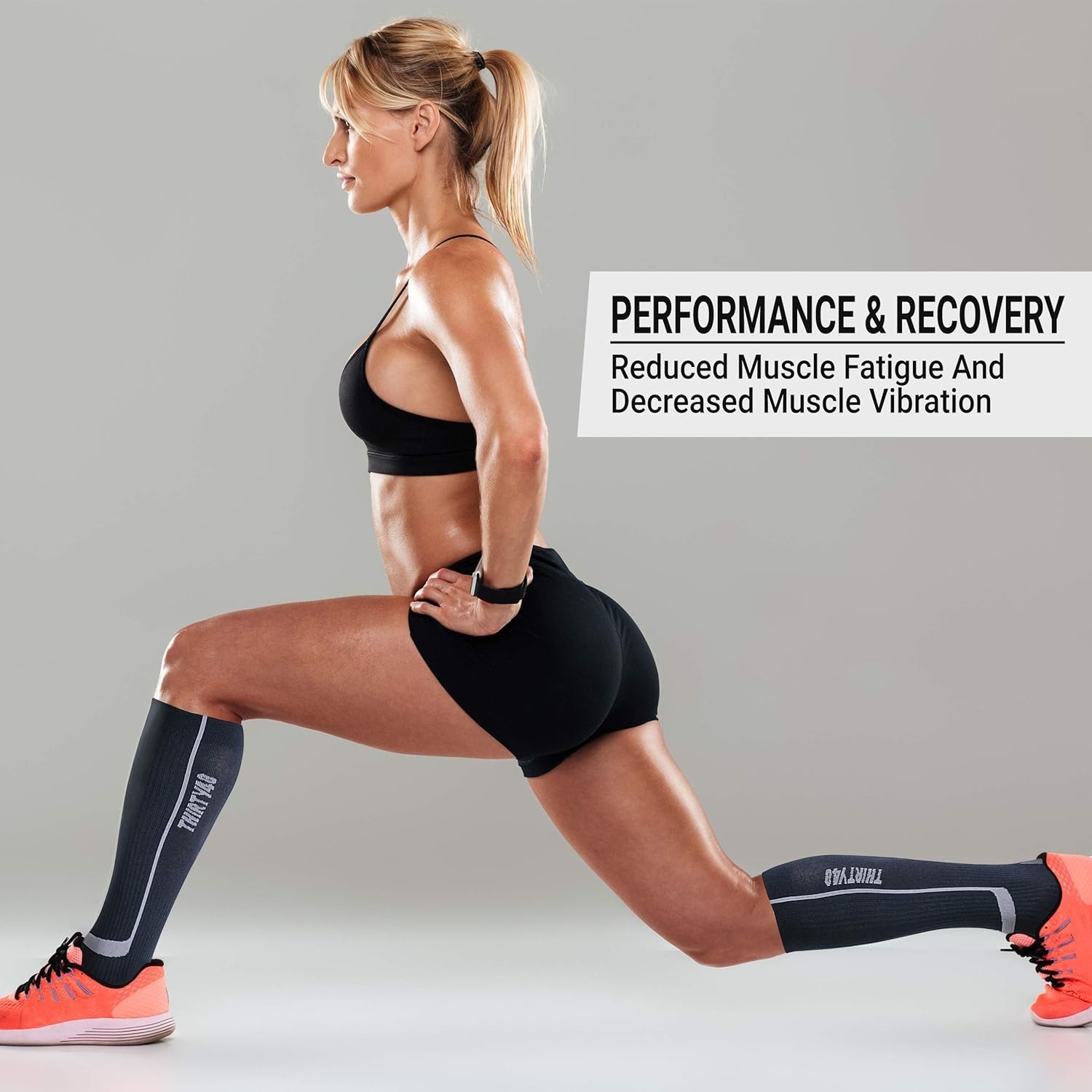 Ultimate Compression Socks - Breathable & Odor-Resistant for Enhanced Recovery