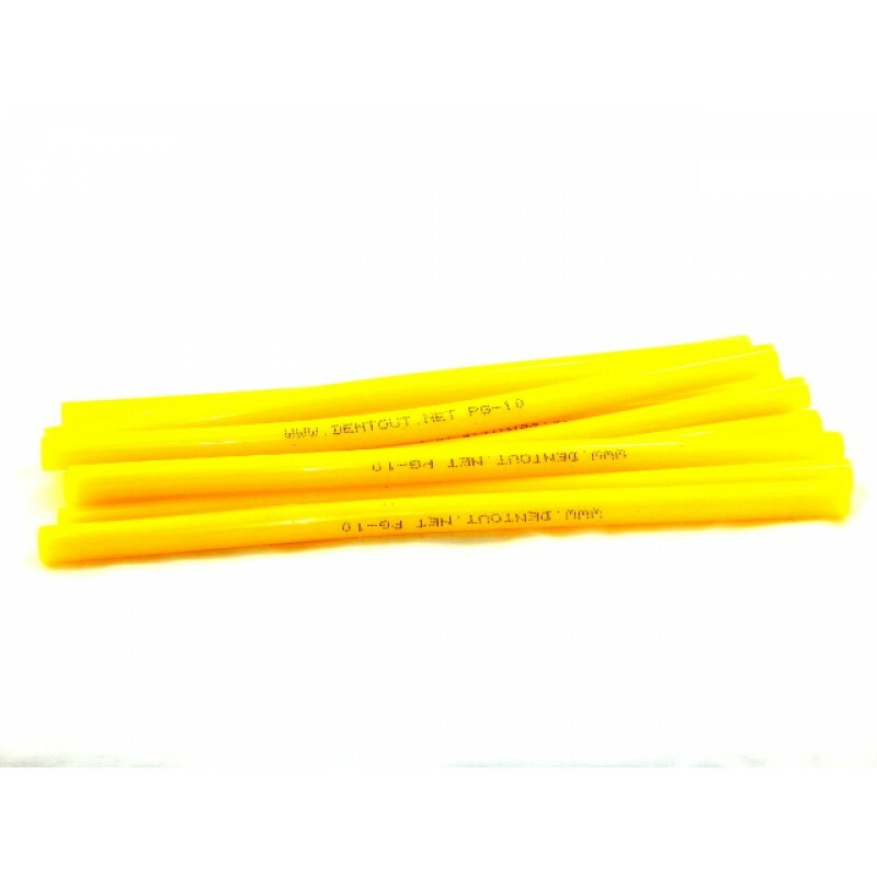 Paintless Dent Repair Glue   - DentOut Yellow COLD Weather - 10 sticks - USA