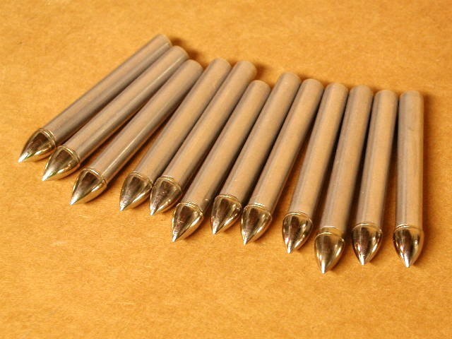 Easton Precision Nibb Target Points for 2115 Aluminum Arrows - 79 gr - NOS Dozen