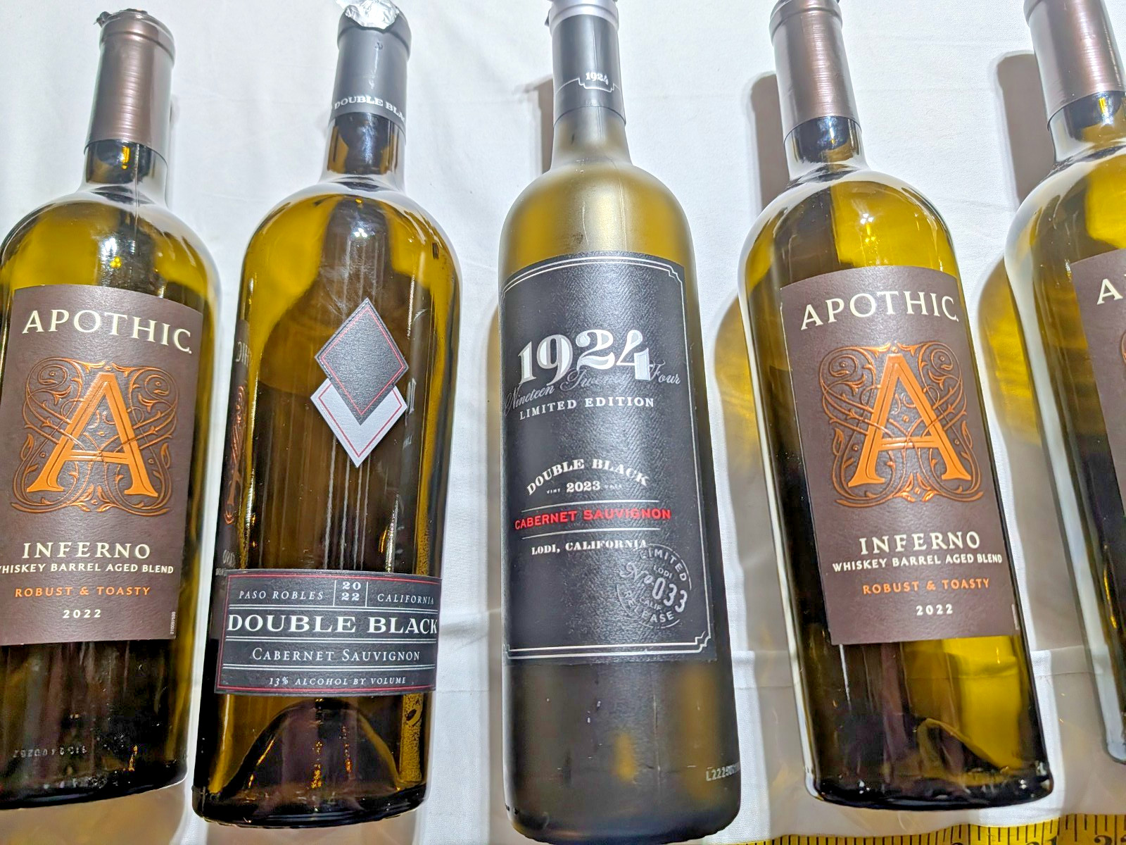 Random Empty Wine Bottles Mix 6 Pack Arts Crafts Ready To Use