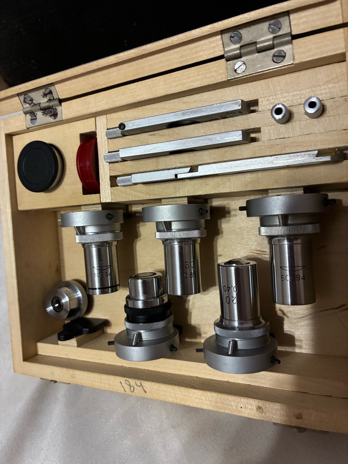 MIN 8 microscope lens lomo workpieces