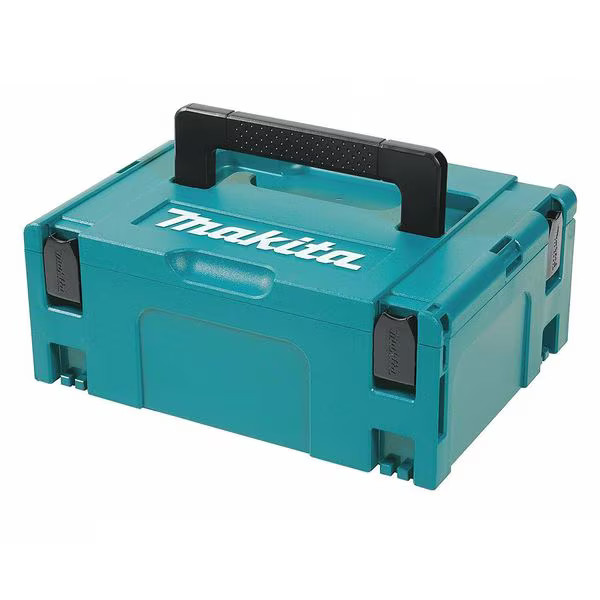 Makita MAKPAC Interlocking Tool Case, Plastic, Blue, 15-1/2 in W x 11-1/2 in D x