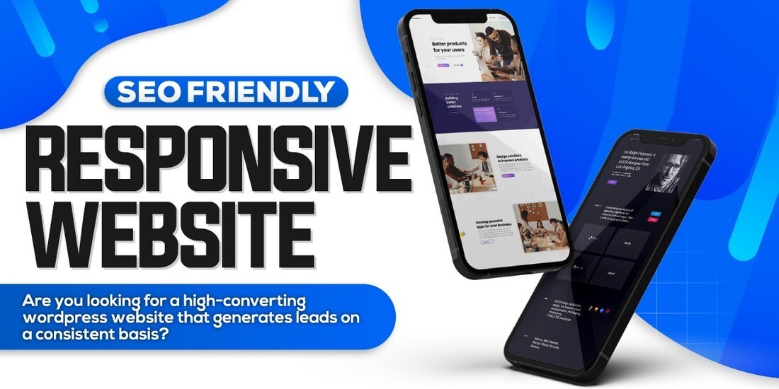 Responsive,SEO Friendly, WordPress Website Design (Get in touch before ordering)