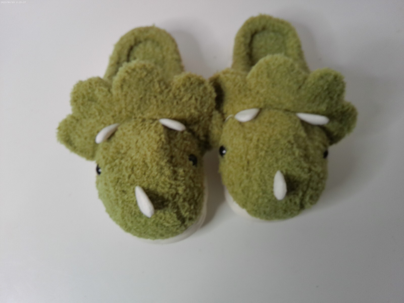 Kids Dinosaur Slippers Size 1.5