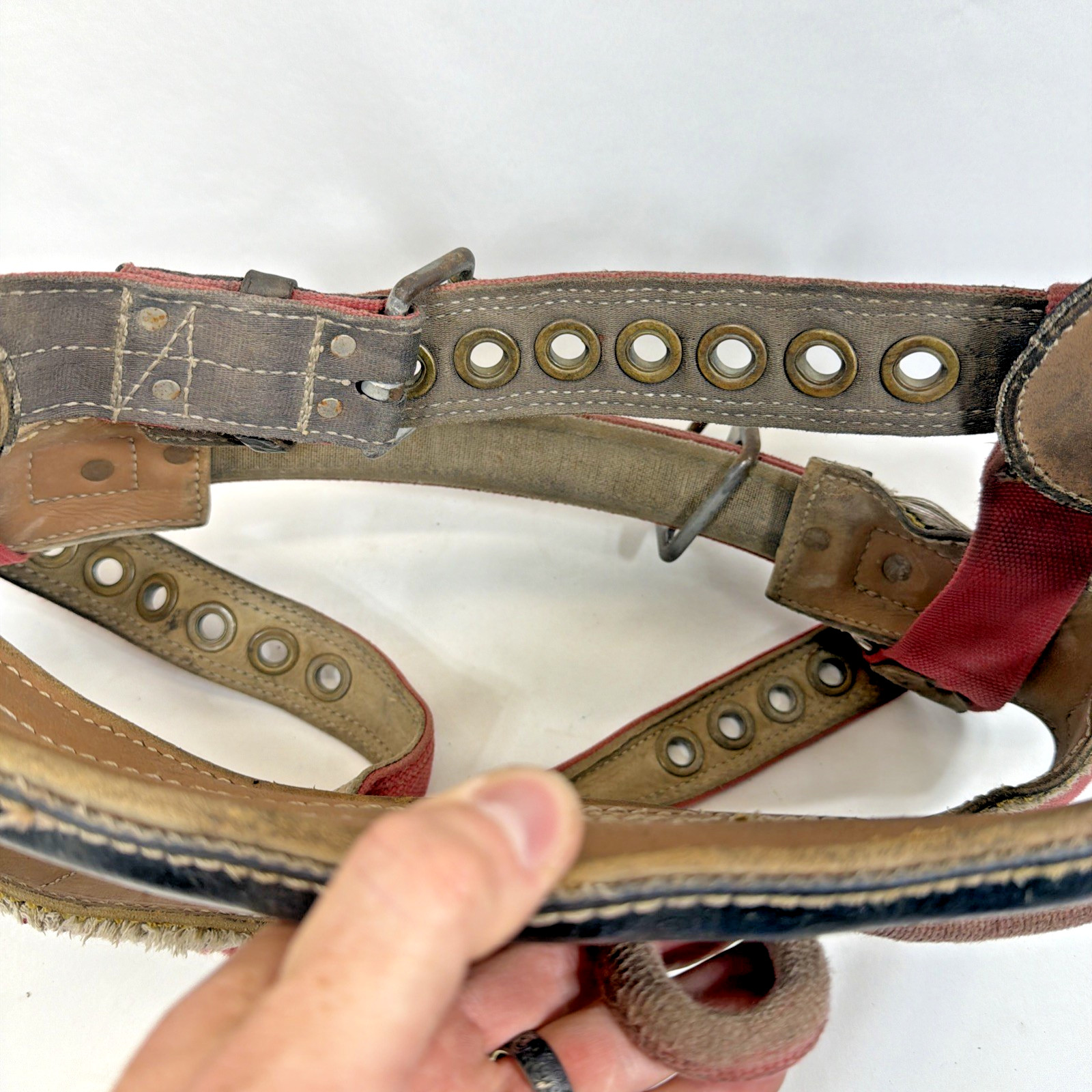 Weaver Leather Tree Climbing Harness Saddle Model 1040 Size Medium Arborist