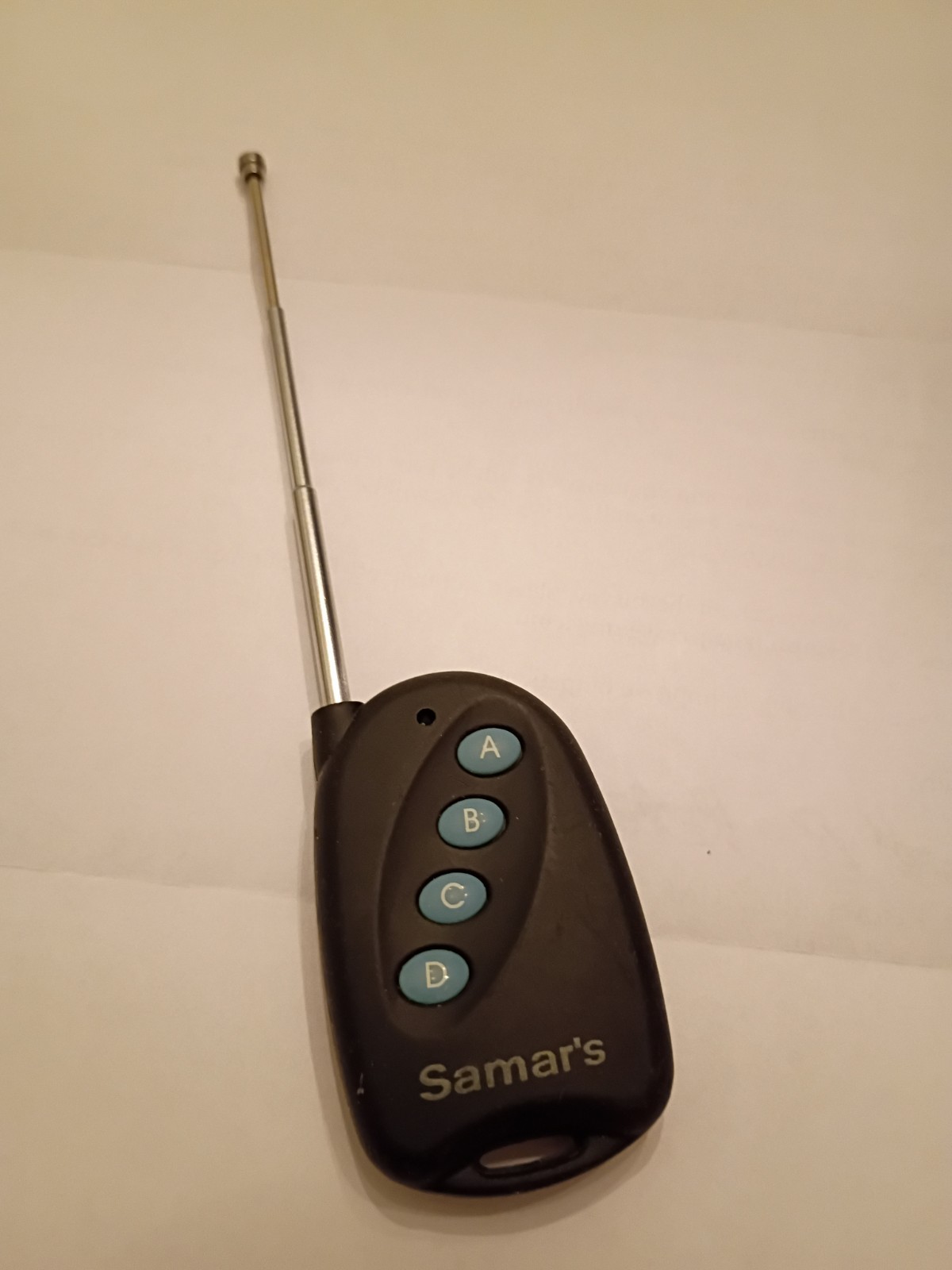 Samars 4 Button Fob Remote Multi Gate Garage Access Fence Transmitter