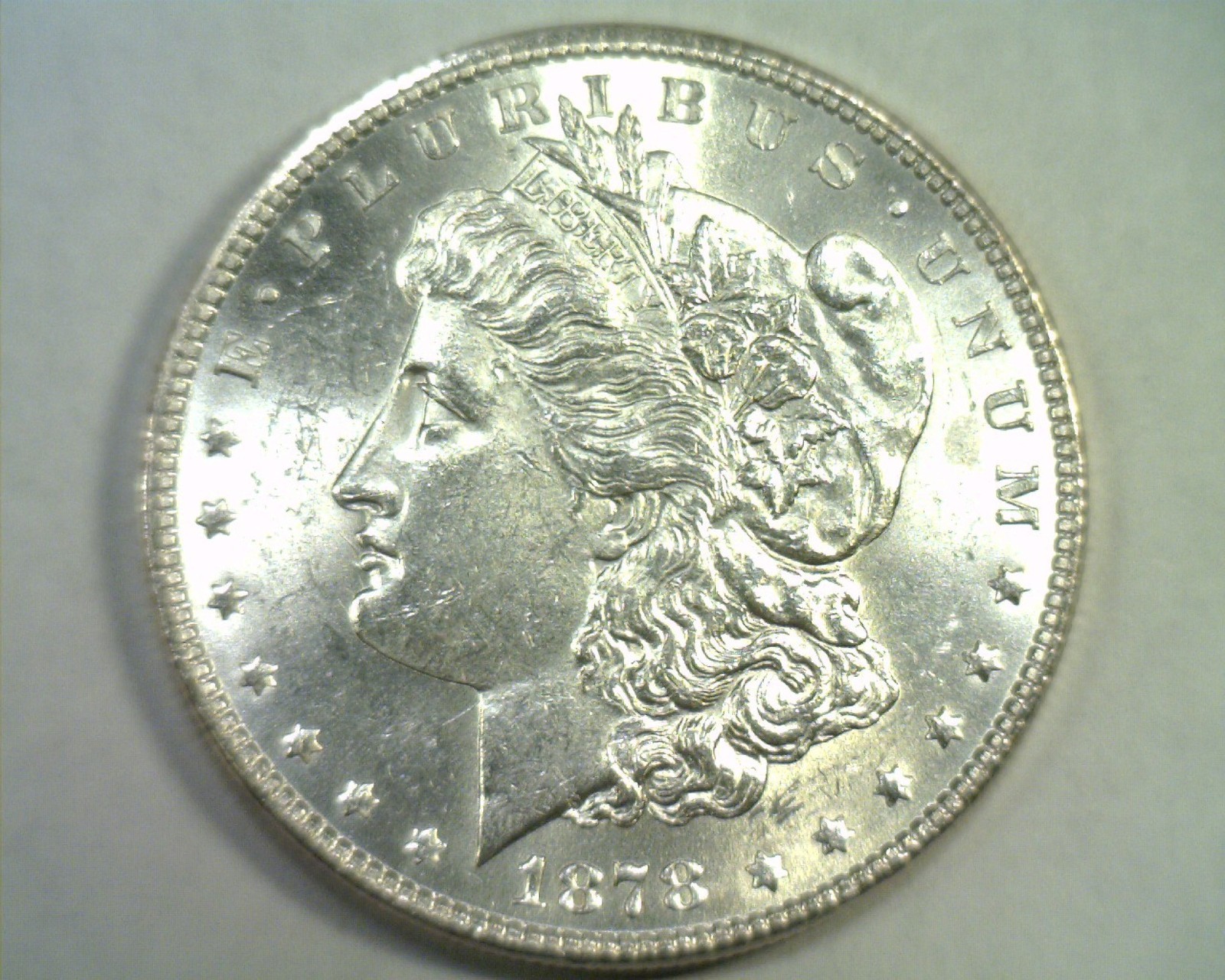 1878 REVERSE 1879 MORGAN SILVER DOLLAR NICE UNCIRCULATED NICE UNC. ORIGINAL COIN