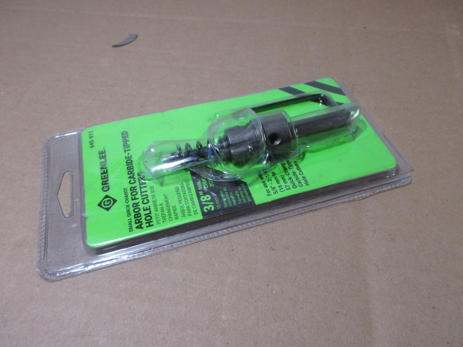 Greenlee 645-011 Quick Change Cutter Small Arbor New other see pictures