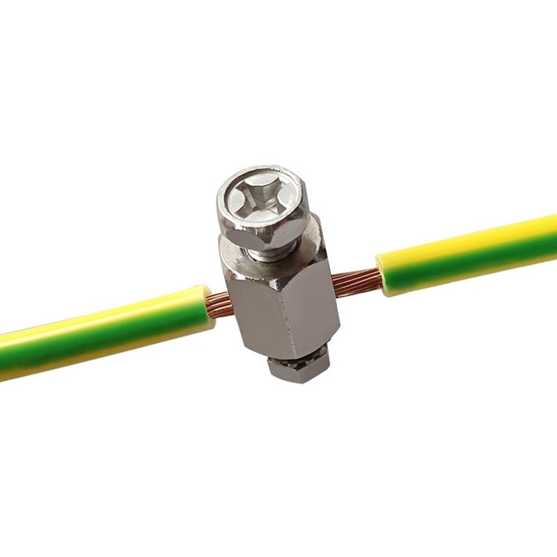 2 Pcs Universal Solar Ground Grounding Wire Clip Solar Panel Grounding lug