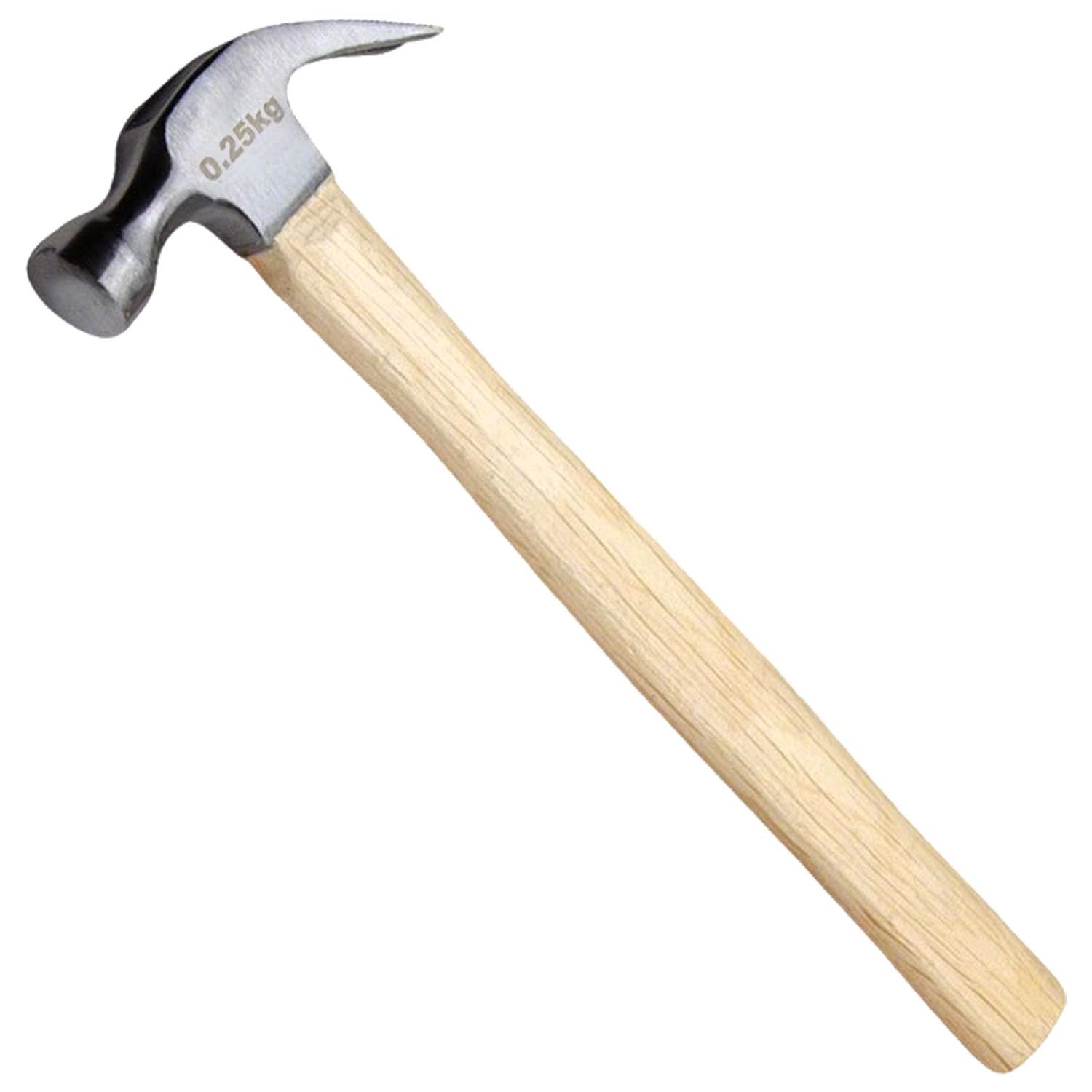 8.8 Ounce Claw HammerForged Carbon Steel Head Small hammer Wood Hammer Solid ...