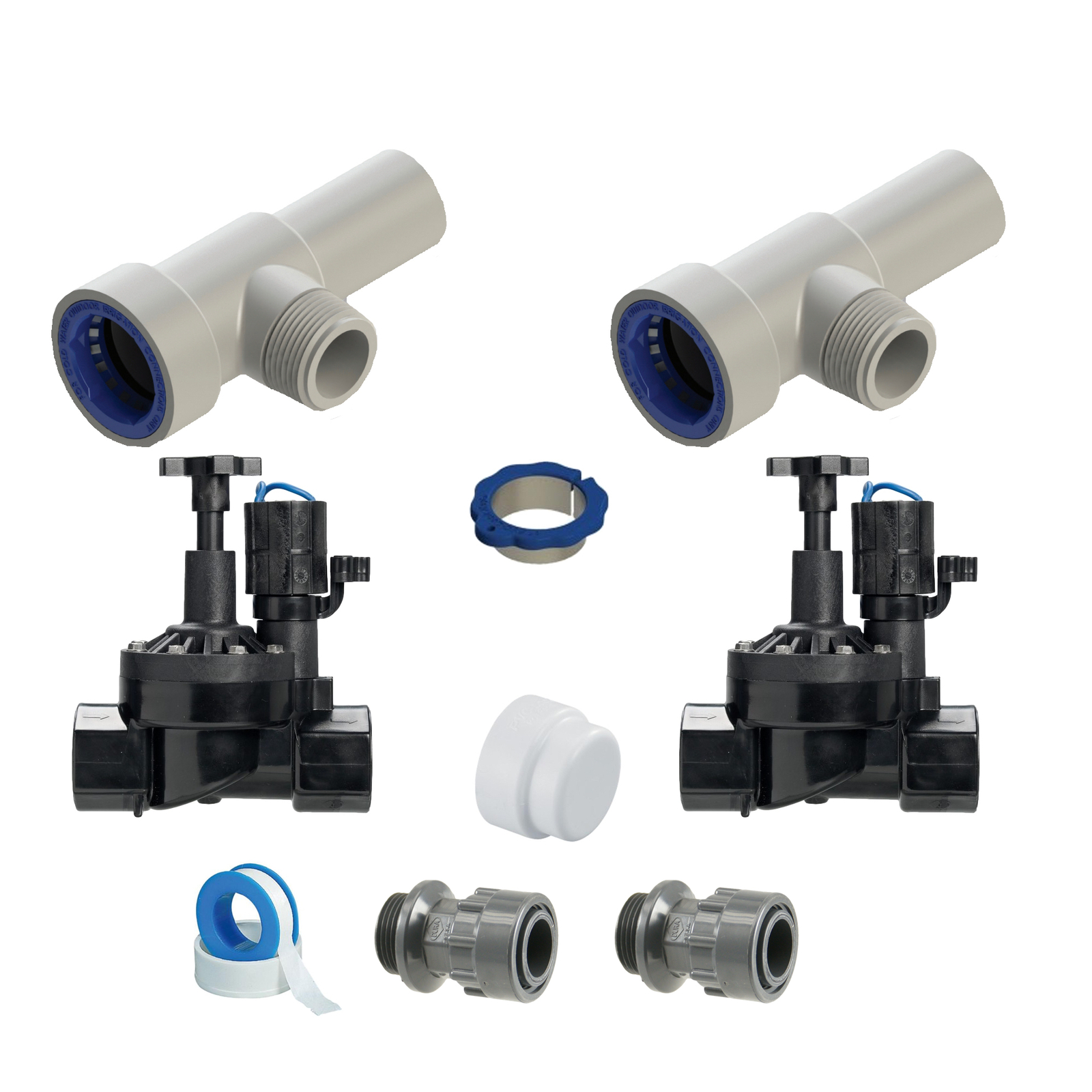 Drip Depot 24 VAC 1" PVC-Lock Manifold