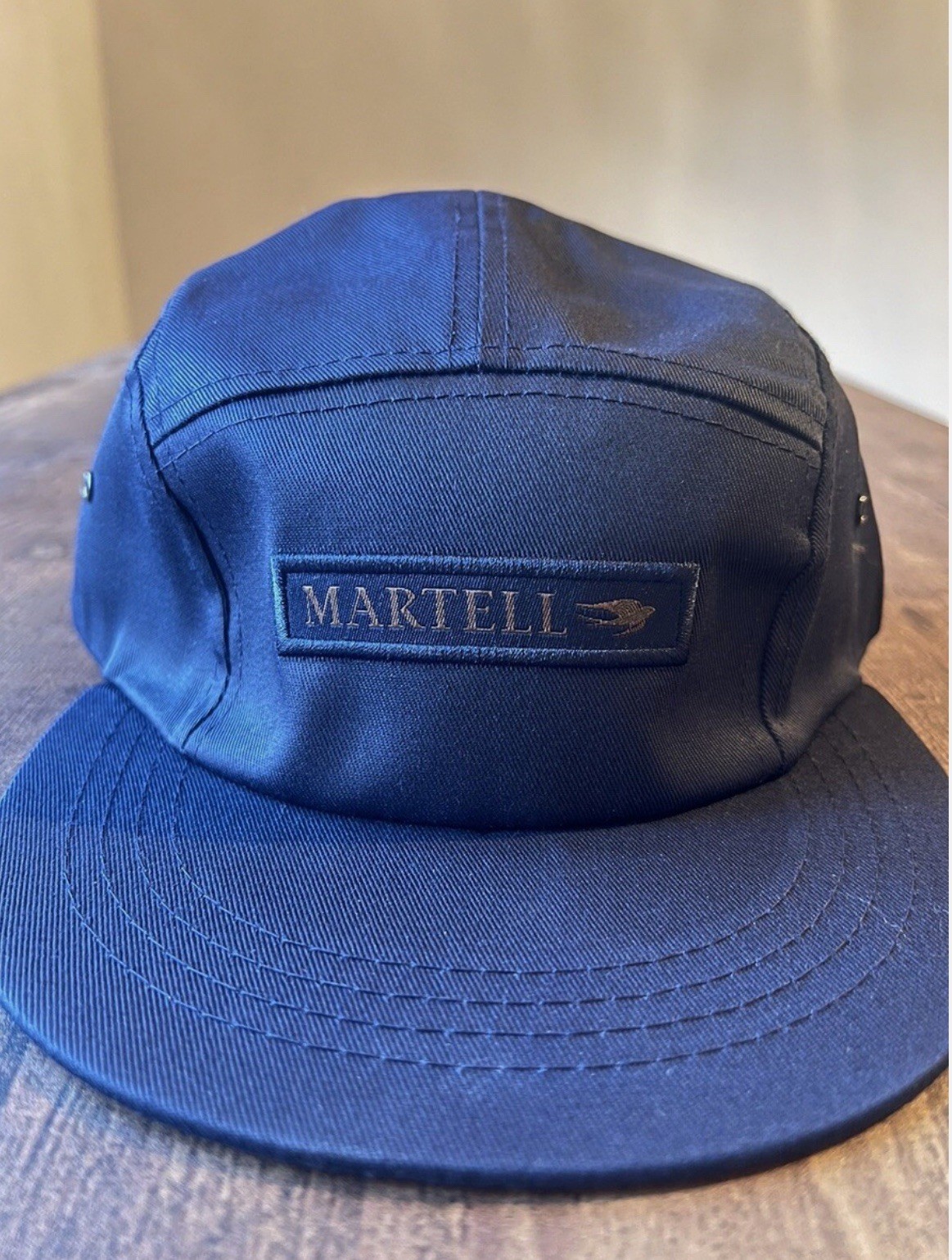 NEW Martell Cognac Cap Adjustable Navy Blue
