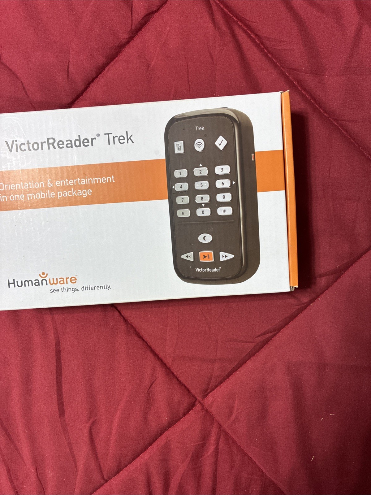 BIG SALE! VictorReader Trek By Humanware Navigation Plus Entertainment For Blind