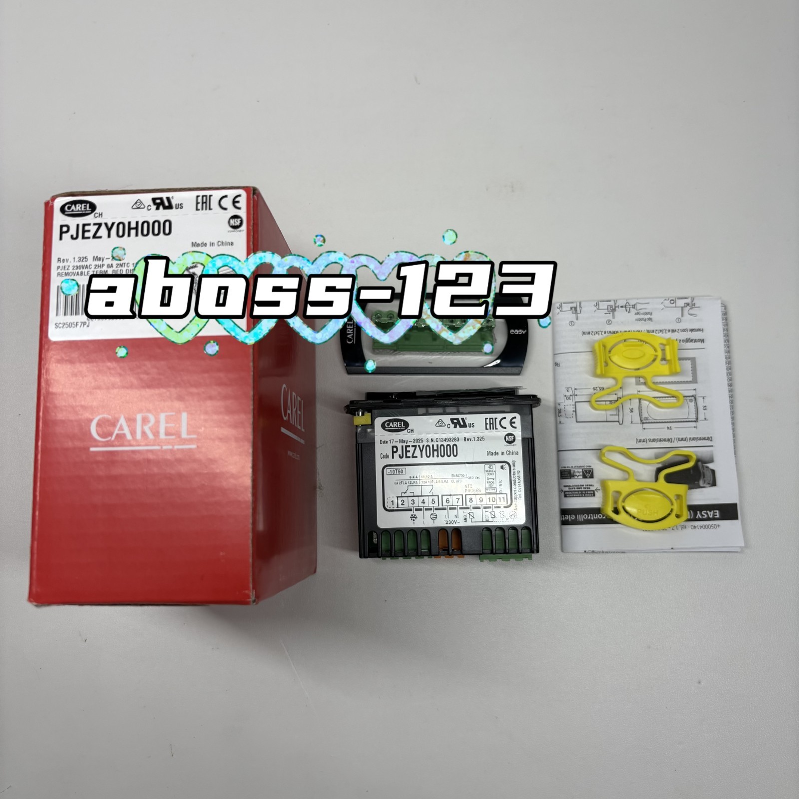 CAREL PJEZY0H000 Temperature controller#1pcs New In Box