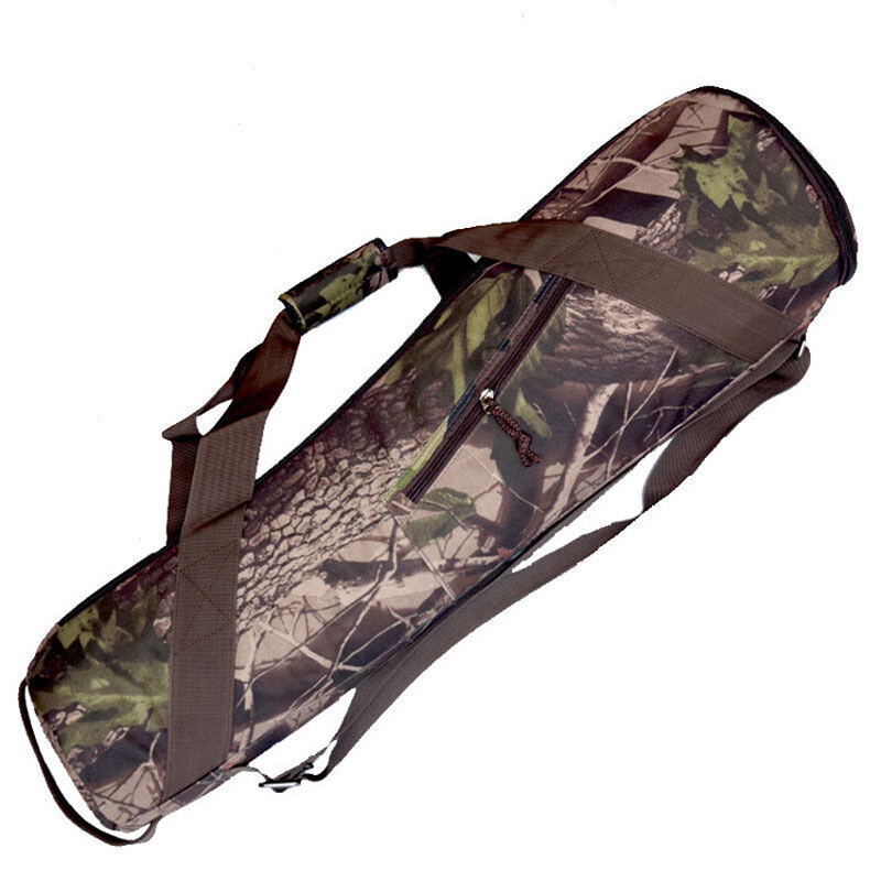 Camo Waterproof Tripod Bag Carry Case Lamp Light Holder Rack Large Small Head