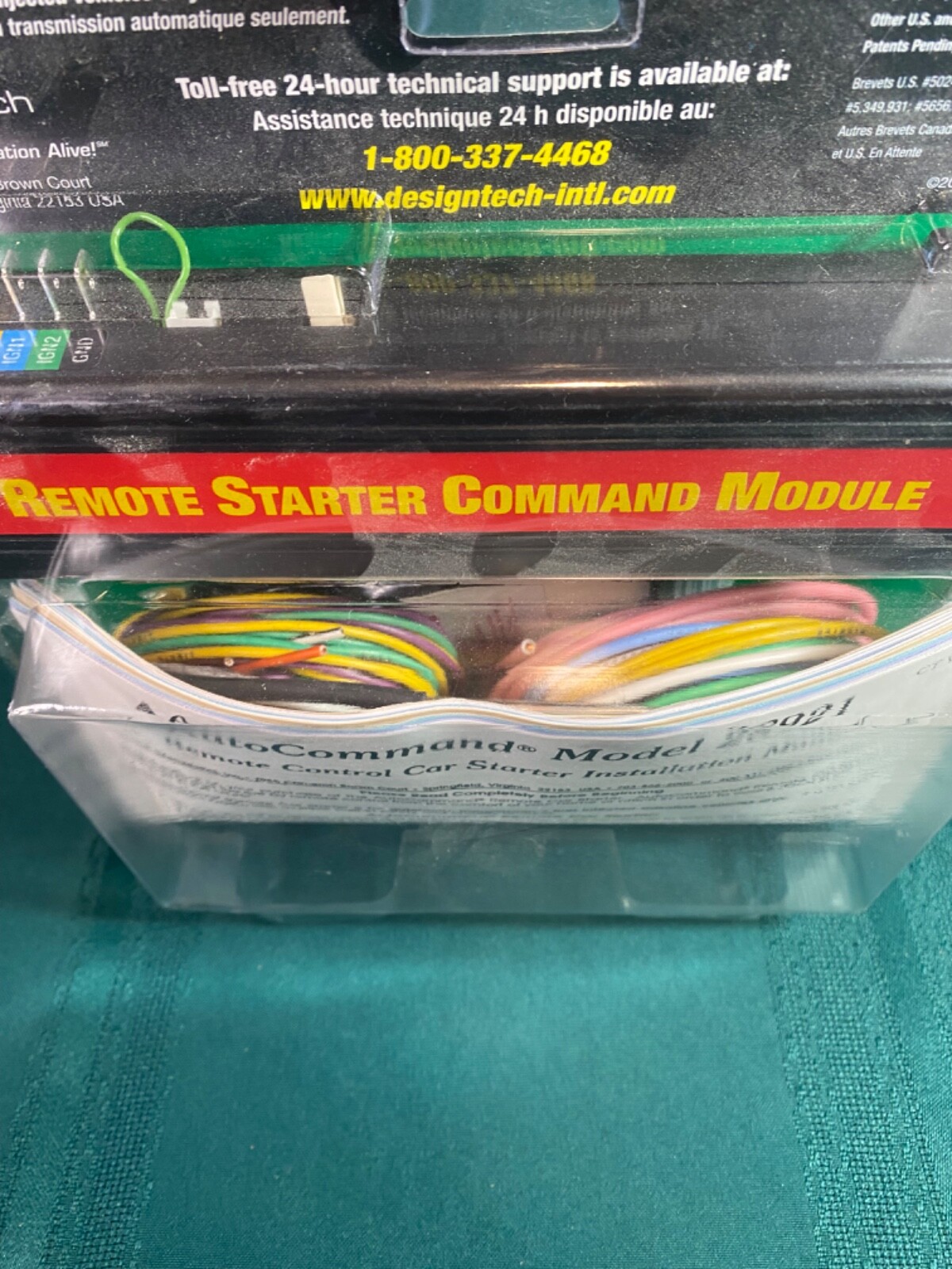DesignTech Remote Control Car Starter Auto Command NEW Unopened Model #28921