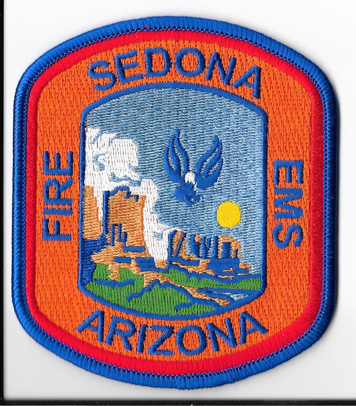 Sedona Fire District, Arizona Shoulder Patch V1