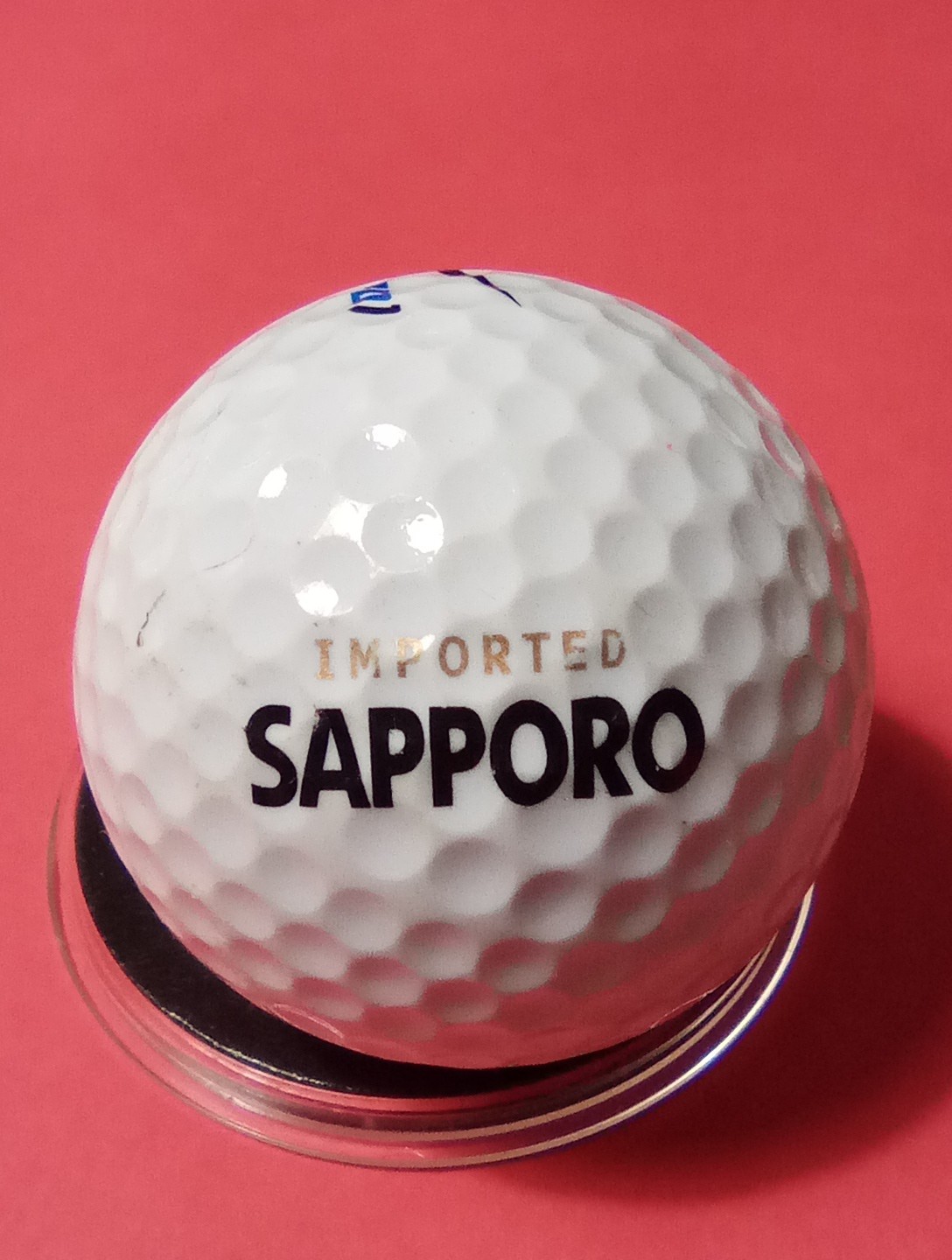 IMPORTED SAPPORO COMPANY LOGO GOLF BALL GREAT FOR ANY VINTAGE COLLECTION!