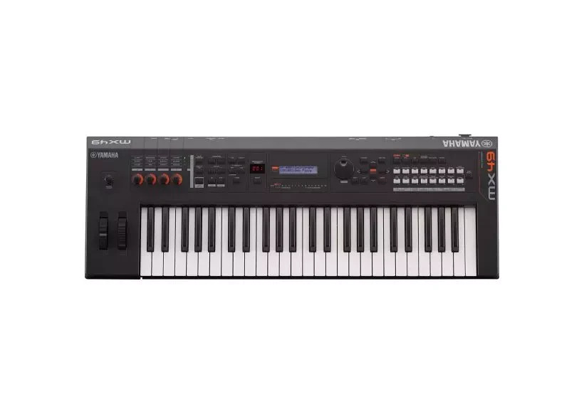 Yamaha MX49 Music Production Synthesizer Black w/ Gig Bag - Excellent Condition