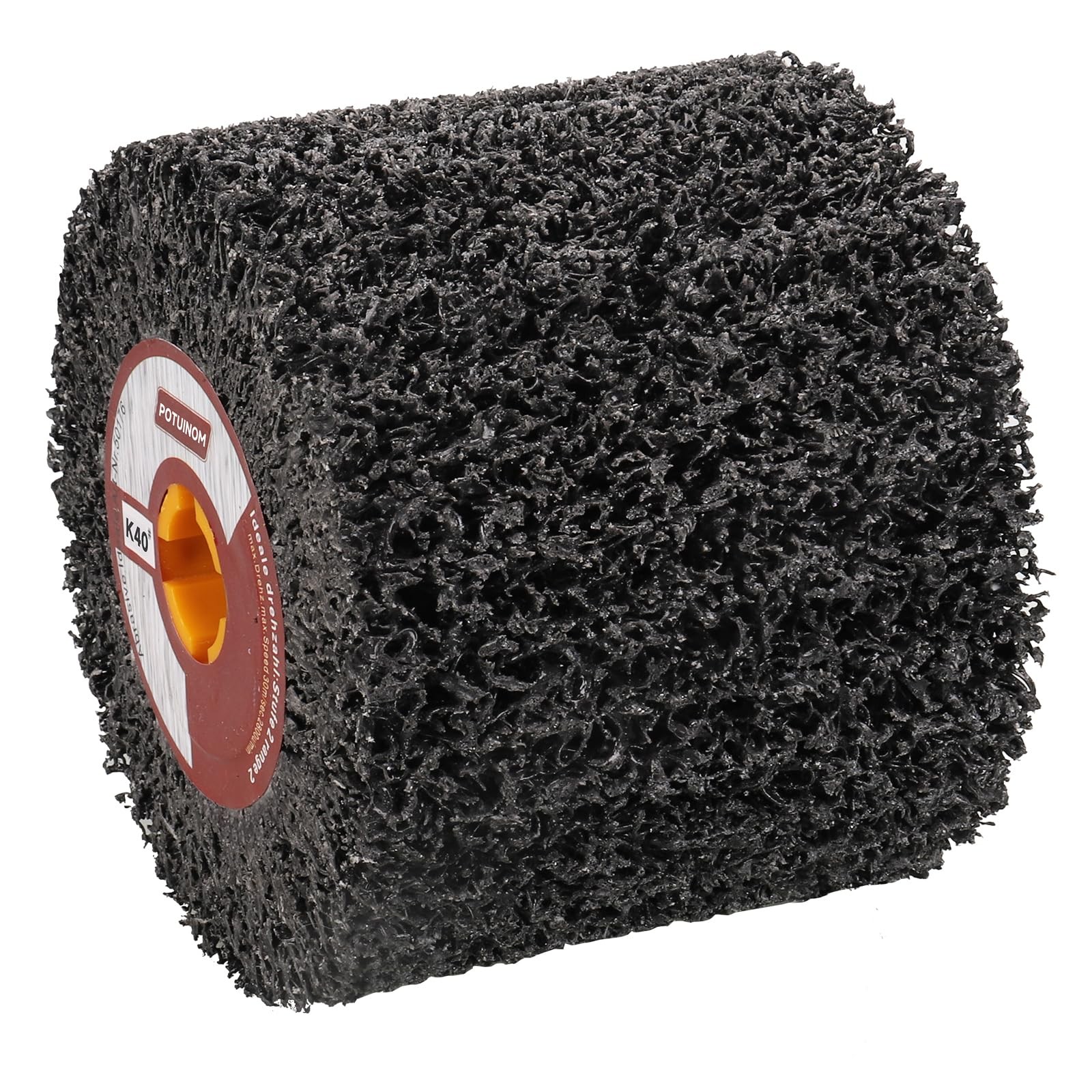 Abrasive Drawing Wheel Surface Conditioning Tool 40 Grit 120 x 100 x 19 mm Wi...