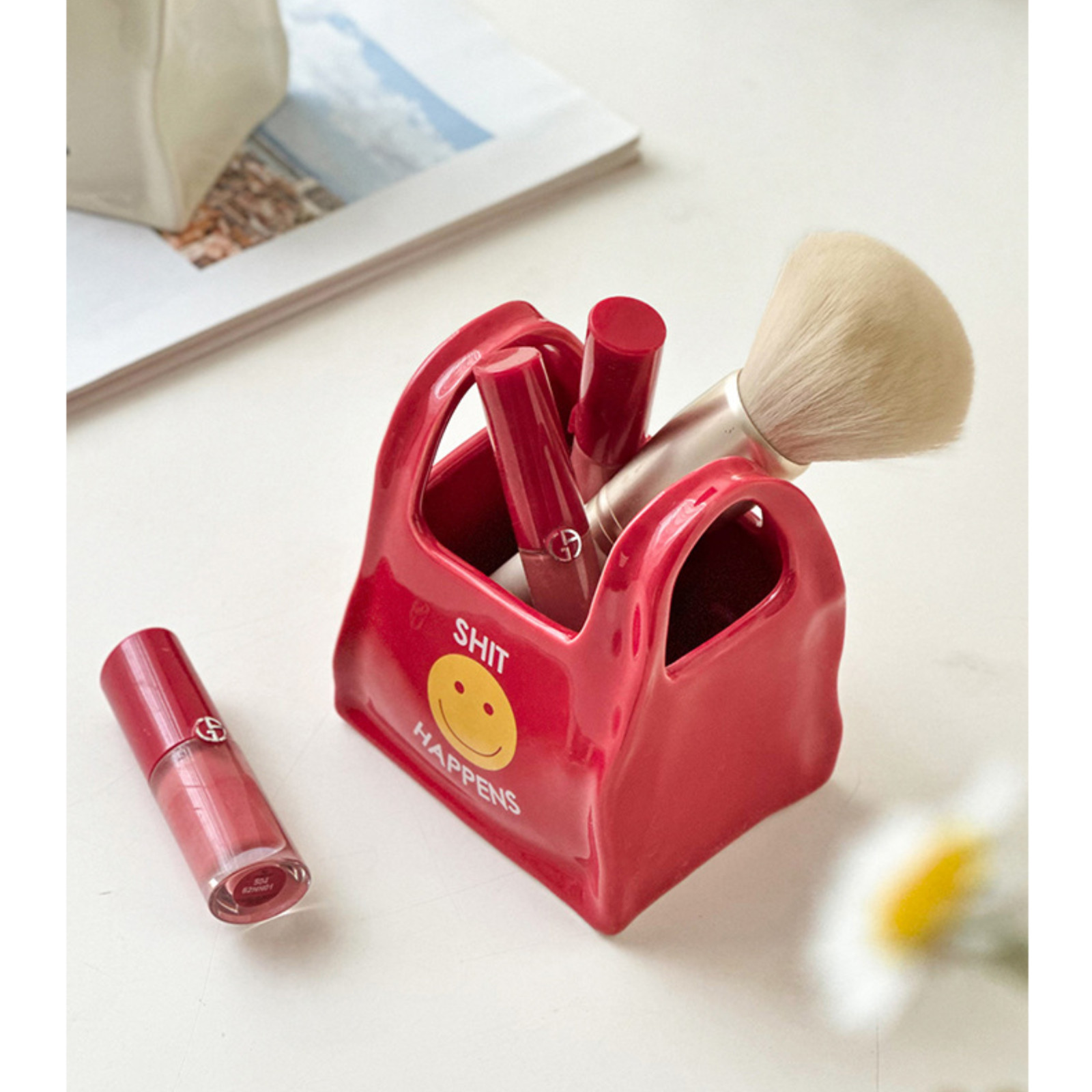 Ceramic Desktop Organizer